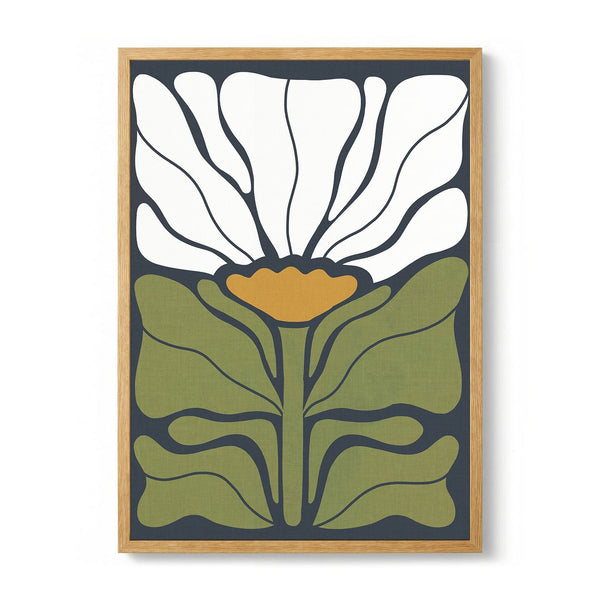 Organic White Bloom by Dominique Vari