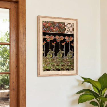 Orientalische Blumen von Alphonse Mucha – Kuriosis Fine Art GmbH