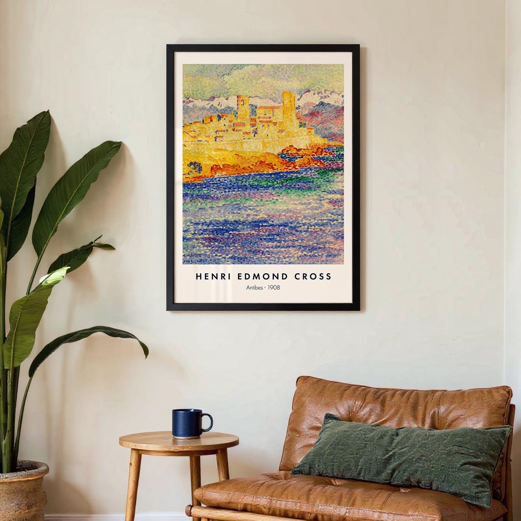 Antibes 2 by Henri Edmond Cross Classic Poster – Kuriosis