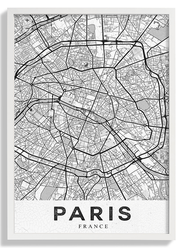 Paris White by StudioSix - Kuriosis Fine Art GmbH