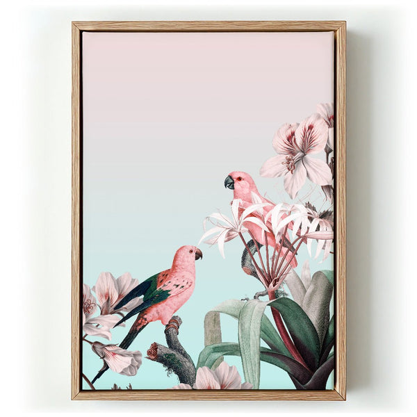 Pastel Parrots Paradise by Andrea Haase