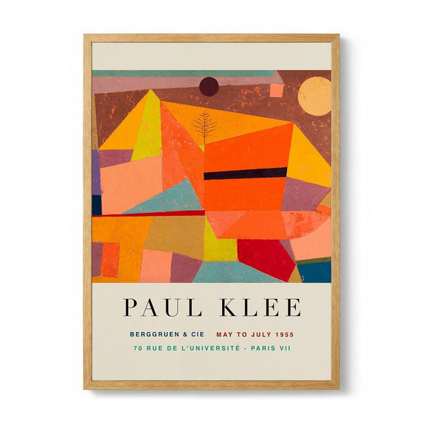 Paul Klee Joyful Mountain Art Exhibition
