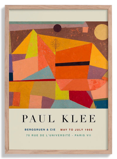 Paul Klee Joyful Mountain Art Exhibition