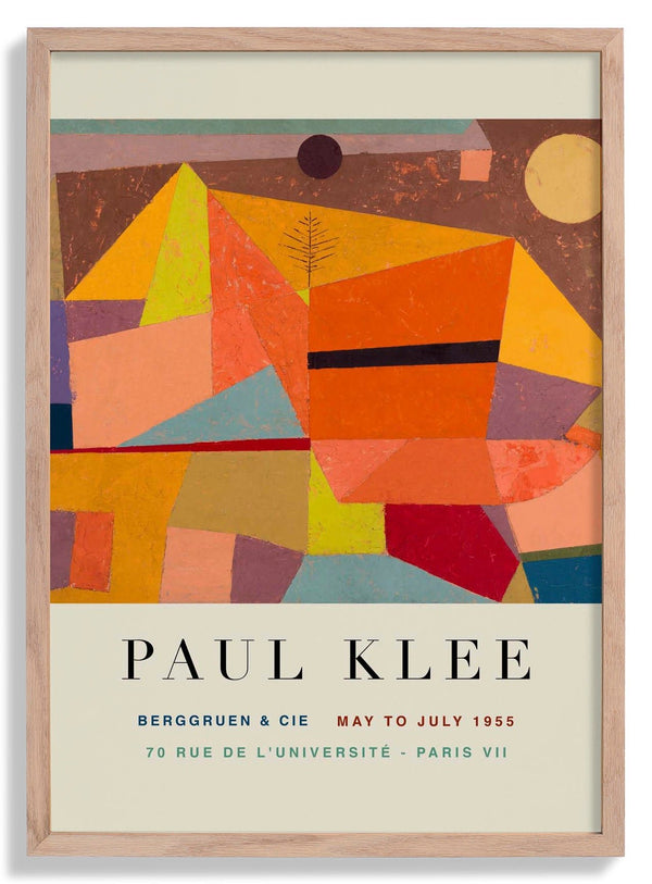 Paul Klee Joyful Mountain Art Exhibition
