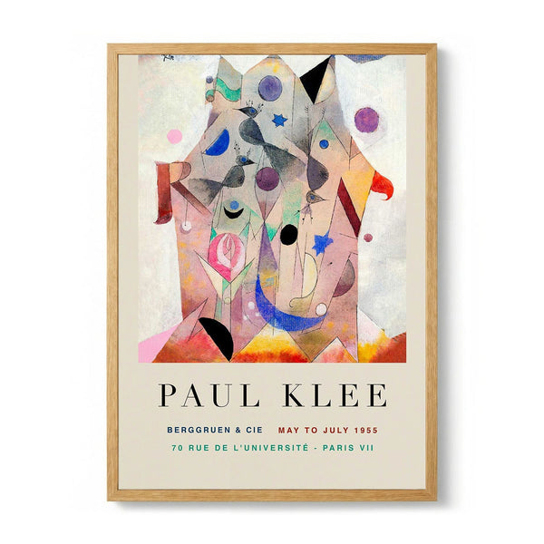 Paul Klee Persian Nightingales Art Exhibition