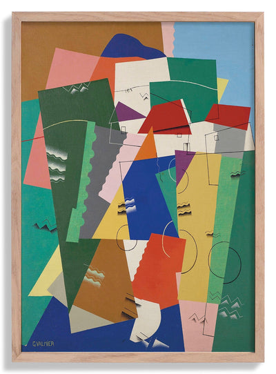 Paysage (1920) by Georges Valmier