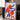 Peaches Blue Orange Papiers Découpés Art Exhibition - Kuriosis Fine Art GmbH