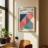 Peak District National Park Travel Poster by Retrodrome - Kuriosis Fine Art GmbH