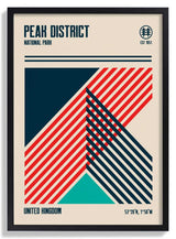 Peak District National Park Travel Poster by Retrodrome - Kuriosis Fine Art GmbH