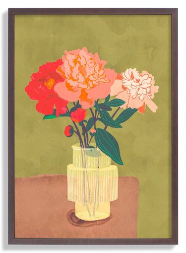 Peonies By Gigi Rosado - Kuriosis Fine Art GmbH