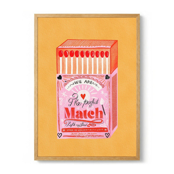 Perfect Match Illustration by Baroo Bloom