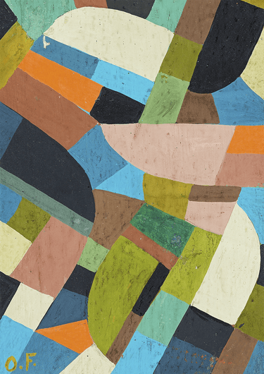 Petite Composition - Circa by Otto Freundlich - Kuriosis Fine Art GmbH