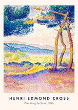 Kiefern am Ufer von Henri Edmond Cross – Kuriosis Fine Art GmbH