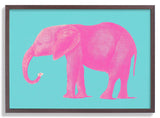 Pink Elephant Animal - Kuriosis Fine Art GmbH