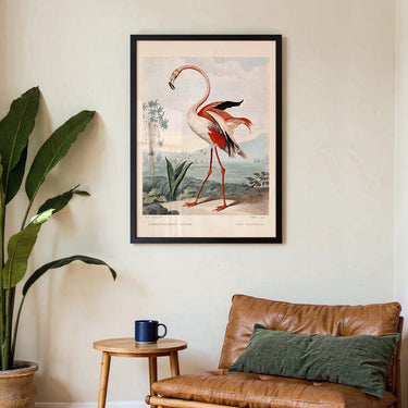 Pink Flamingo - Kuriosis Fine Art GmbH