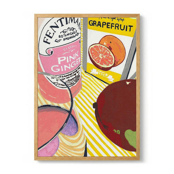 Pink Ginger and Grapefruit by Studio Mandariini