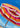 Pink Orange Beach Umbrella by Justyna Jaszke - Kuriosis Fine Art GmbH