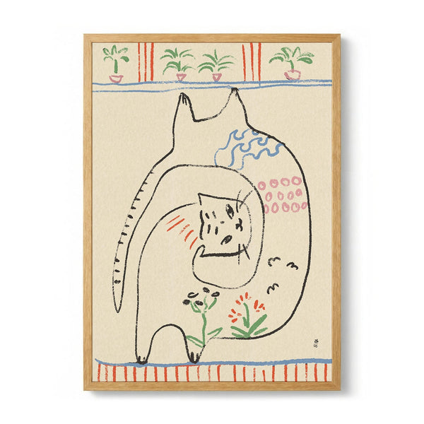 Playful Cats Illustration by Raipa Studio