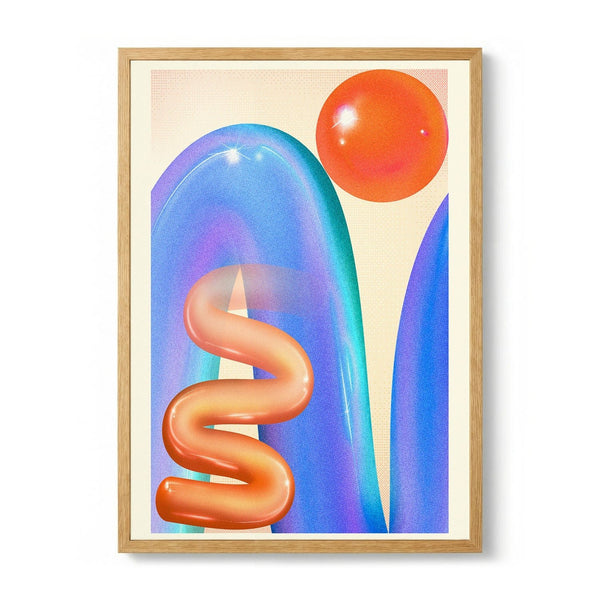 Playful Modern Curves by The Art Concept