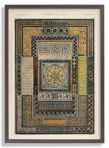 Pompeian Nr 3 by Owen Jones - Kuriosis Fine Art GmbH