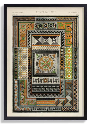 Pompeian Nr 3 by Owen Jones - Kuriosis Fine Art GmbH