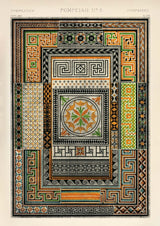 Pompeian Nr 3 by Owen Jones - Kuriosis Fine Art GmbH