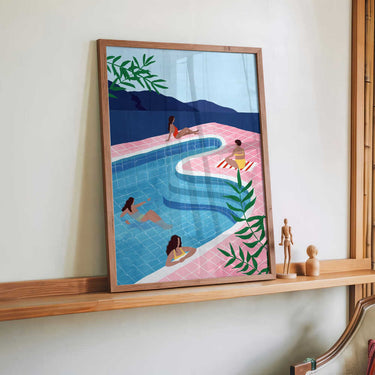 Pool Ladies by Maja Tomljanovic - Kuriosis Fine Art GmbH