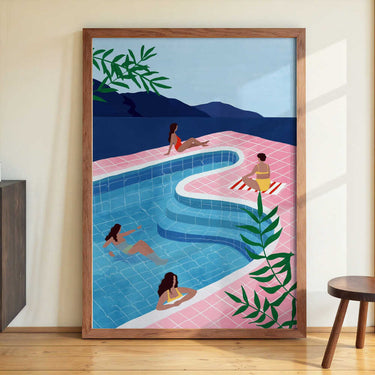 Pool Ladies by Maja Tomljanovic - Kuriosis Fine Art GmbH