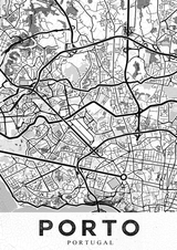 Porto City White by StudioSix - Kuriosis Fine Art GmbH