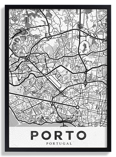 Porto City White by StudioSix - Kuriosis Fine Art GmbH