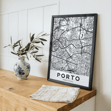 Porto City White by StudioSix - Kuriosis Fine Art GmbH
