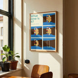 Poster Candy Clock by Rosi Feist - Kuriosis Fine Art GmbH