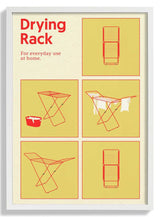 Poster Drying Rack by Rosi Feist - Kuriosis Fine Art GmbH