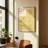 Poster Drying Rack by Rosi Feist - Kuriosis Fine Art GmbH