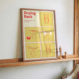 Poster Drying Rack by Rosi Feist - Kuriosis Fine Art GmbH