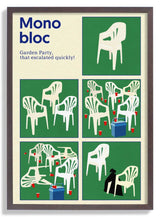 Poster Monobloc Five Squares by Rosi Feist - Kuriosis Fine Art GmbH