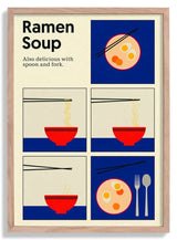 Poster Ramen Soup by Rosi Feist - Kuriosis Fine Art GmbH