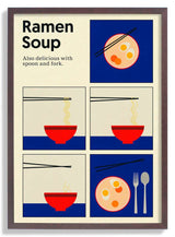 Poster Ramen Soup by Rosi Feist - Kuriosis Fine Art GmbH
