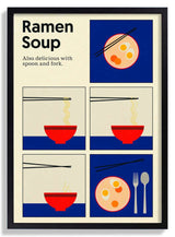 Poster Ramen Soup by Rosi Feist - Kuriosis Fine Art GmbH