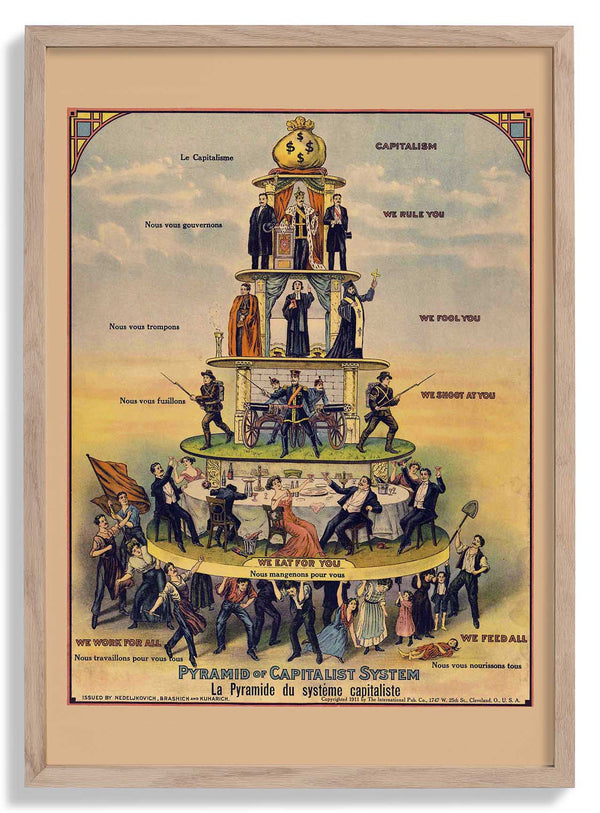 Pyramid of Capitalism - Vintage