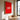 Red Striped Sofa by Greywork.Studio - Kuriosis Fine Art GmbH