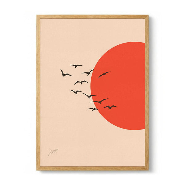 Red Sun Flight by zarish chaudhry