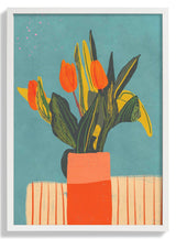 Red tulips By Gigi Rosado - Kuriosis Fine Art GmbH