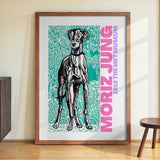 Regal Canine Gaze by Athene Fritsch - Kuriosis Fine Art GmbH