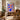 Retro Florals Blue and Orange Papiers Découpés Art Exhibition - Kuriosis Fine Art GmbH