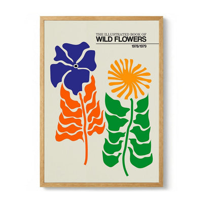 Retro Wild Flowers by Frances Collett