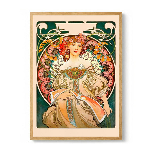 Reverie door Alphonse Mucha