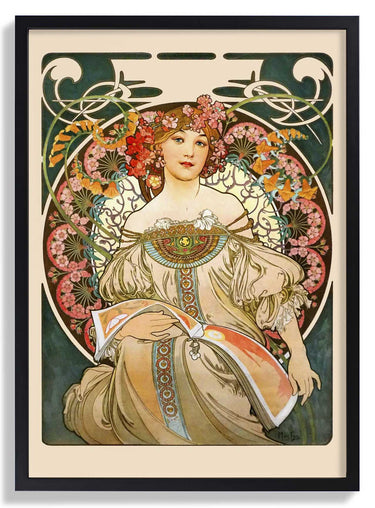 Reverie by Alphonse Mucha - Kuriosis Fine Art GmbH
