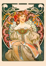 Reverie by Alphonse Mucha - Kuriosis Fine Art GmbH