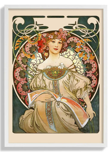 Reverie by Alphonse Mucha - Kuriosis Fine Art GmbH
